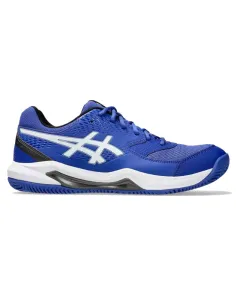 Asics Gel Dedicate 8 Clay Cobalt Blue White Sneakers | Padel Sneake...