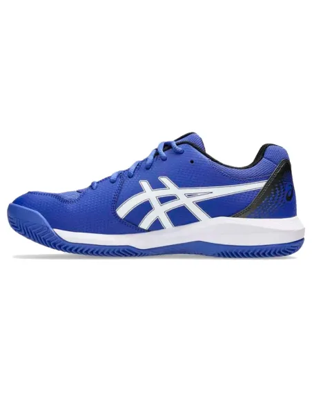Tênis Asics Gel Dedicate 8 Clay Azul Cobalto Branco | Padel Tênis