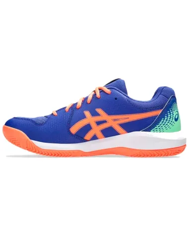 Chaussures de padel Asics Gel Dedicate 8 Bleu cobalt Corail | Chaus...