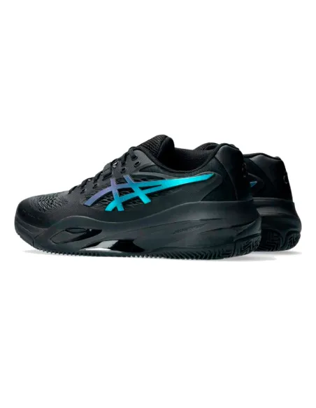 Asics Gel Resolution X Clay Black Blue Sneakers | Padel Sneakers Pa...