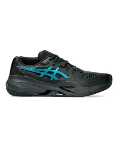 Asics Gel Resolution X Clay Black Blue Sneakers | Padel Sneakers