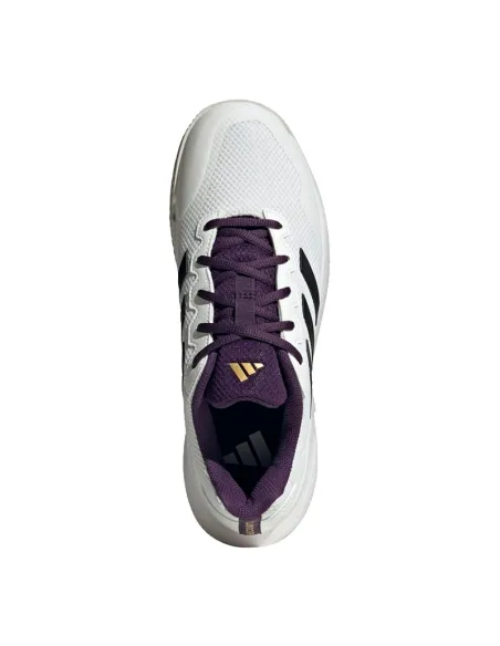 Scarpe da ginnastica Adidas GameCourt 2 bianche e viola Aurora | Sc...
