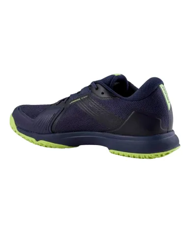 Head Sprint Team 4.0 Clay Marineblau Limetten-Sneaker | Padel-Schuhe