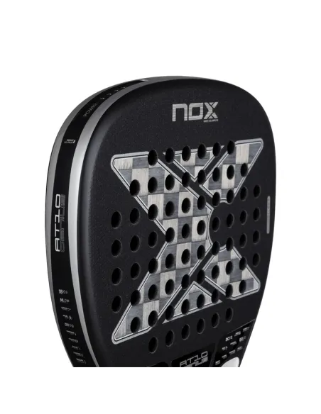 Raquete de padel Nox AT10 Luxury Genius ATTACK 18K Alum 2026 de Agu...
