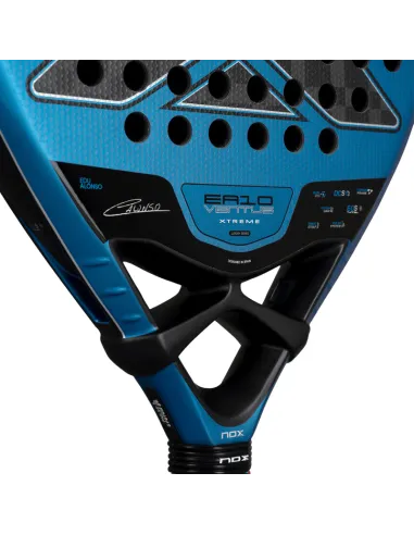 Raquette de padel Nox EA10 Ventus Attack 12K XTREM 2026 par Edu Alo...