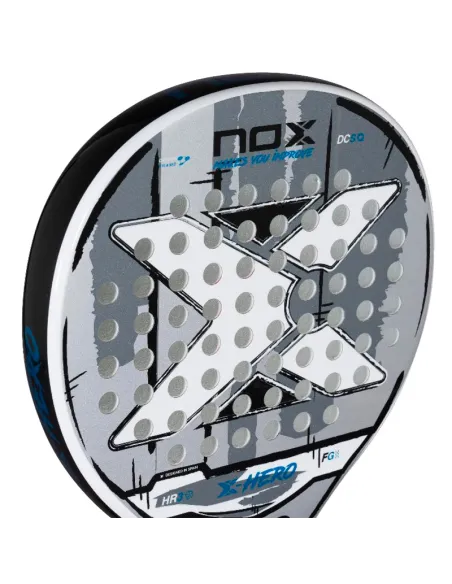 Raquette de padel Nox X-Hero White 2026 | Raquettes de padel Nox