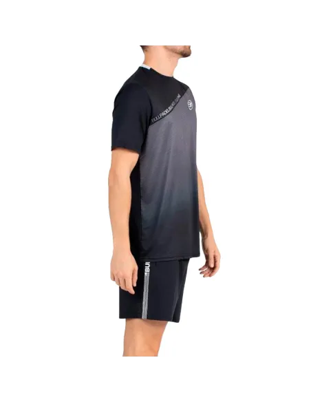 Bullpadel Summit Schwarzes T-Shirt | Padel-Bekleidung für Herren