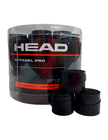 Drum Head Padel Pro Preto 60 Overgrips | Overgrips