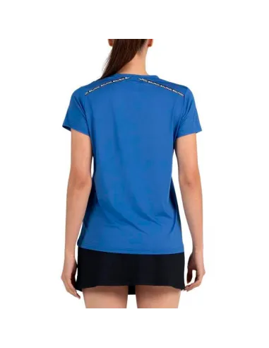 Camiseta Bullpadel Adventure W Azul Intenso