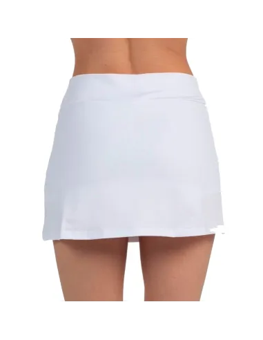 Jupe blanche Bullpadel Performance | Vêtements de padel pour femmes
