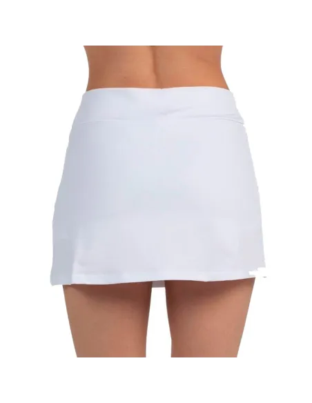 Jupe blanche Bullpadel Performance | Vêtements de padel pour femmes