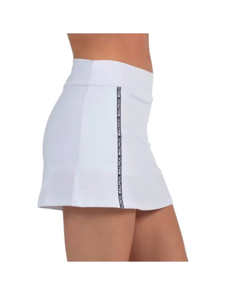 Jupe blanche Bullpadel Performance | Vêtements de padel pour femmes
