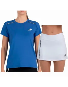 Conjunto Bullpadel Adventure W Performance Azul Blanco