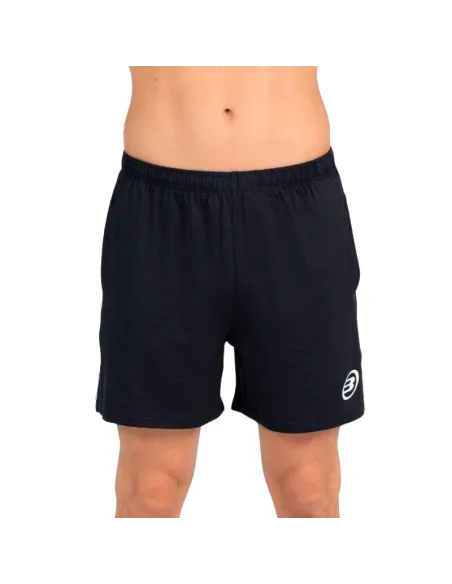 Shorts pretos de desempenho Bullpadel | Roupas de padel masculinas