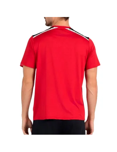 T-shirt Bullpadel Adventure Cerise | Vêtements de padel pour hommes