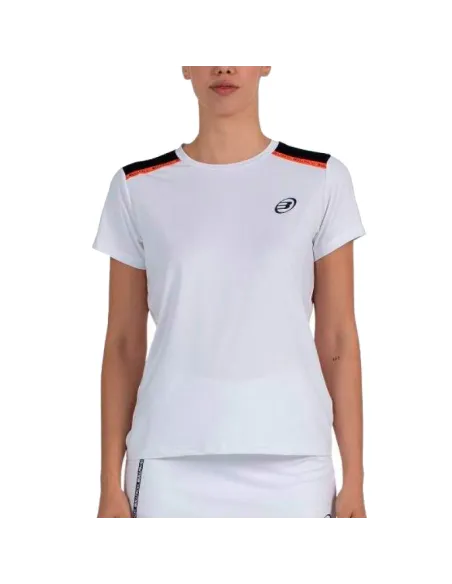 Maglietta bianca Bullpadel Adventure W | Abbigliamento da padel da ...