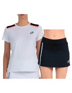 Conjunto Bullpadel Adventure W Performance Blanco Negro