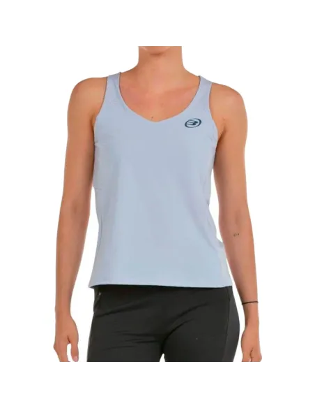 Maglietta Bullpadel Oroso Blu Grigio | Abbigliamento da padel da donna