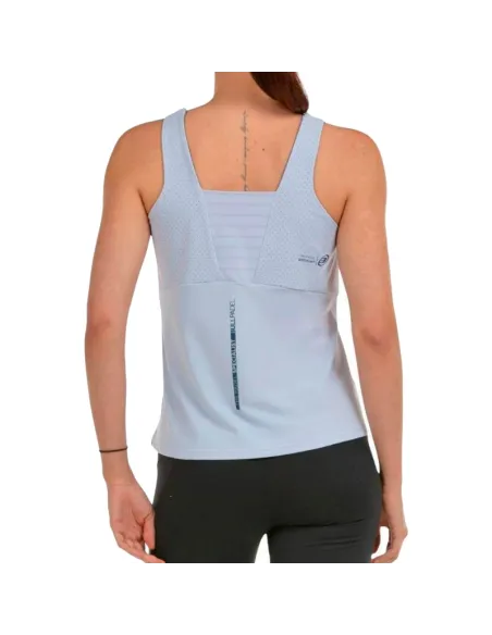 T-shirt Bullpadel Oroso Bleu Gris | Vêtements de padel pour femmes