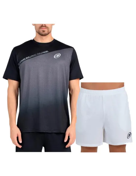 Set Bullpadel Summit Performance Nero Bianco | Abbigliamento da pad...
