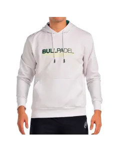Sweat-shirt blanc Bullpadel Boyen | Vêtements de padel pour hommes