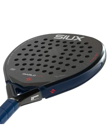 Racchetta da padel Siux Tino Libaak Diablo Pro 2026 Night Blue | Ra...
