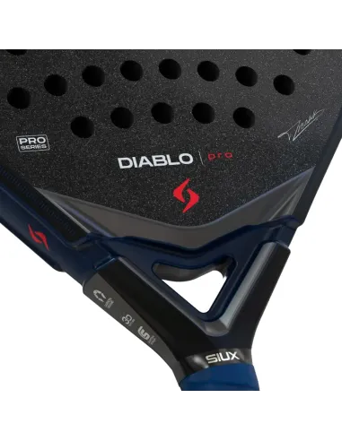 Siux Tino Libaak Diablo Pro 2026 Night Blue padel racket | Siux pad...
