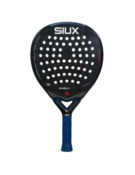 Racchetta da padel Siux Tino Libaak Diablo Pro 2026 Night Blue | Ra...