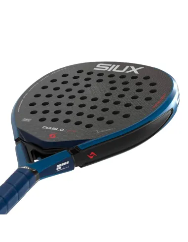 Raquette Siux Tino Libaak Diablo Pro 2026 Bleu Royal | Raquettes de...