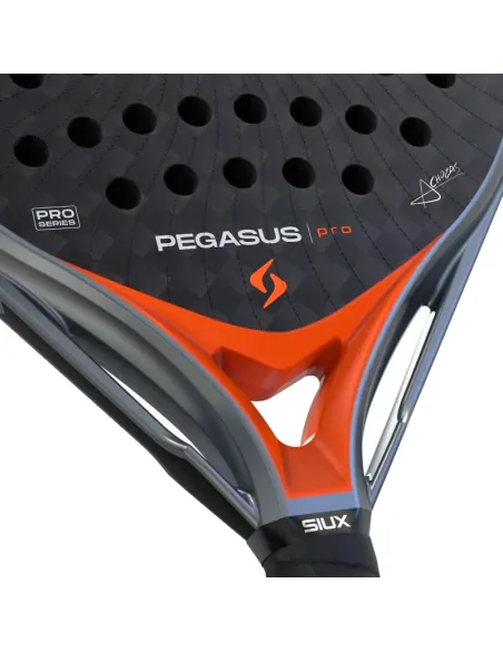 Raquete de padel Siux Alex Chozas Pegasus Pro 2026 Lava Orange | Ra...