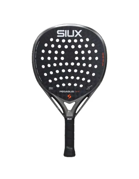 Pala de pádel Siux Alex Chozas Pegasus Pro 2026 Storm Grey