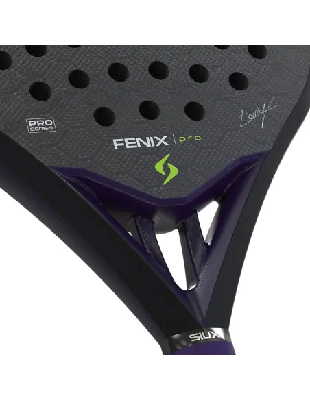 Racchetta da padel Siux Fenix Pro 2026 nera di Leo Ausburguer | Rac...