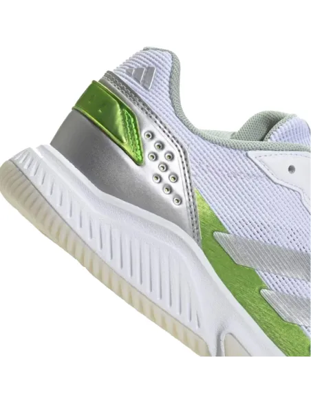 Adidas Courtquick Padel Shoes White Silver Green Women's | Men's pa...