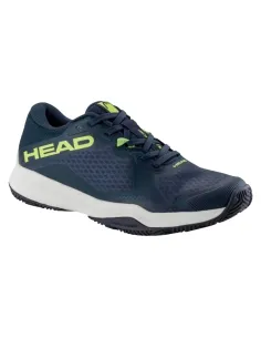 Chaussures de padel Head Motion Team bleu marine citron vert | Chau...