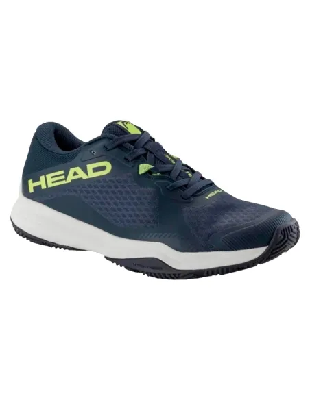 Chaussures de padel Head Motion Team bleu marine citron vert | Chau...