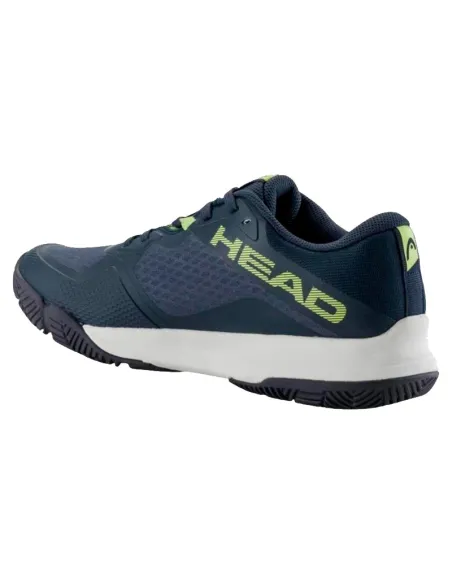 Head Motion Team Padel Shoes Navy Blue Lime | Padel Sneakers