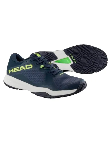 Scarpe da padel Head Motion Team Blu Navy Lime | Scarpe da padel