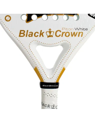 Raquete de Padel Black Crown Piton White 2025 | Começar