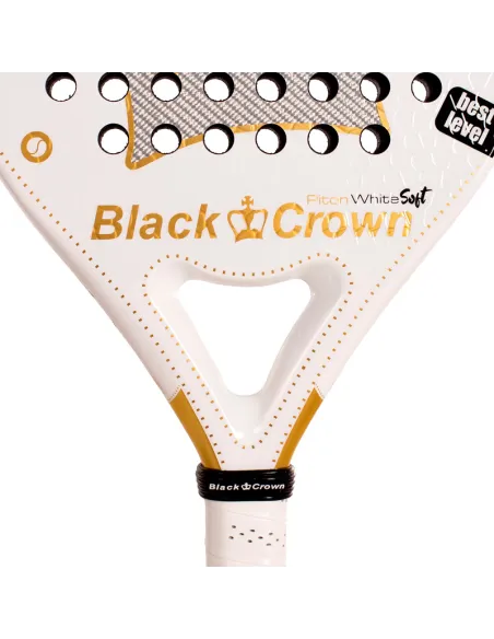 Pala de pádel Black Crown Piton Blanco Soft 2025