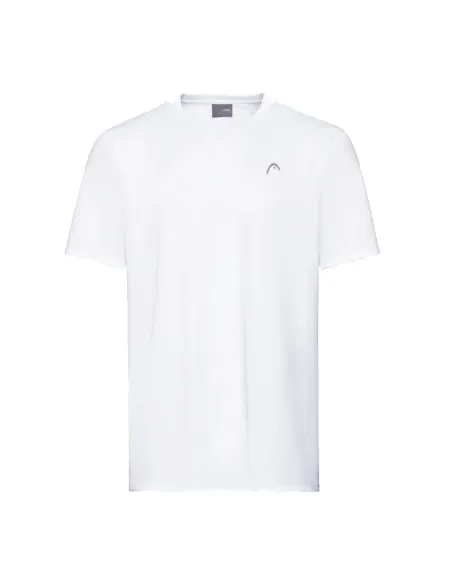 Camiseta branca Head Easy Court | Roupas de padel masculinas