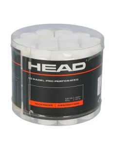 Head -grips Padel Pro perforés blancs 60 | Surgrips