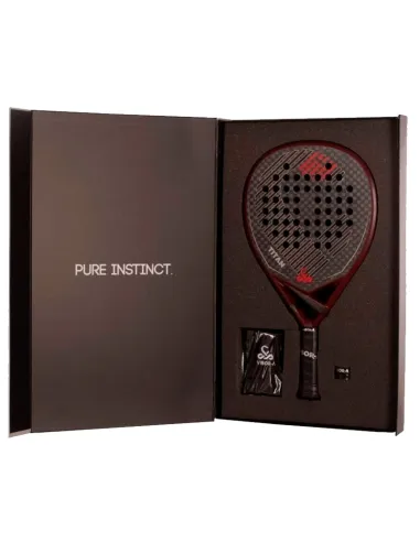Pala de pádel Vibora Titan 12K Rojo 2026