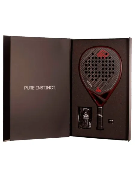 Raquette de padel Vibora Titan 12K Rouge 2026 | Raquettes de padel