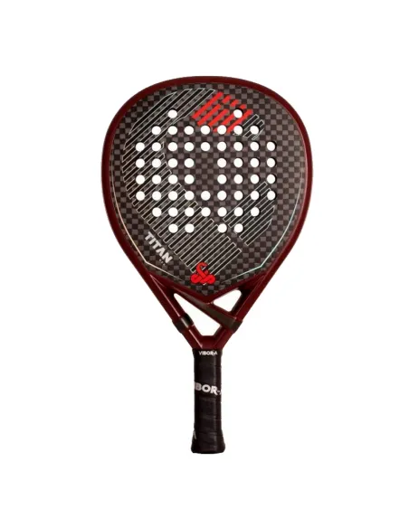 Pala de pádel Vibora Titan 12K Rojo 2026