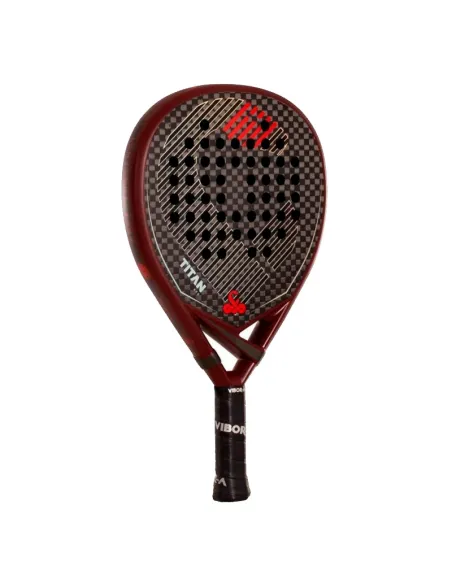 Vibora Titan 12K Red 2026 Padel Racket | Paddle rackets