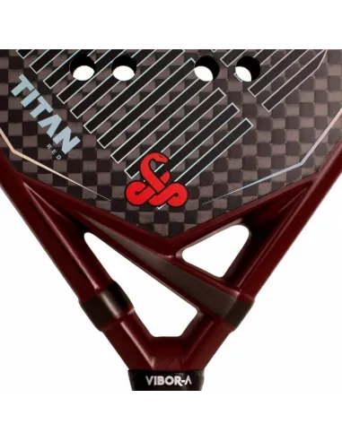 Racchetta da padel Vibora Titan 12K Rossa 2026 | Racchette da padel