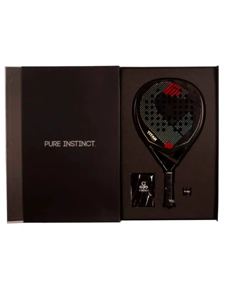 Vibora Titan 15K Black Twill 2026 Padelschläger | Padelschläger für...