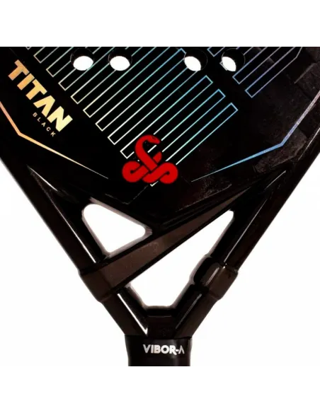 Vibora Titan 15K Black Twill 2026 Padel Racket | Men's padel rackets
