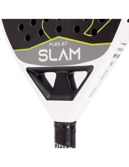 Raquete de Padel Joma Slam Flex Verde e Branca | raquetes padel