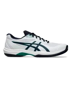 Zapatillas Asics Game FF Clay Blanco Azul Medianoche